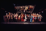 The Scene from the stage production Cabaret.