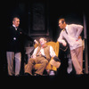 Robert Coote, Stanley Holloway (sitting in easy chair) and Rex Harrison in My Fair Lady