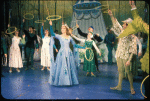 Julie Andrews and company in Camelot