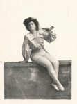 Unidentified actress in the stage production Babes In Toyland