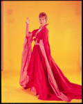 Publicity photo of Julie Andrews in the stage production Camelot