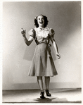 Publicity photo of Deanna Durbin in the motion picture Three Smart Girls.