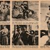 Various scenes from different Mack Sennett films