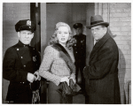 Tom Dugan, Deanna Durbin, and Edward Everett Horton in the motion picture Lady on a Train.