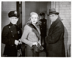 Tom Dugan, Deanna Durbin, and Edward Everett Horton in the motion picture Lady on a Train