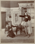 Scene from the stage production A Message from Mars