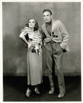 Dorothy Stone and Clifton Webb in the stage production As Thousands Cheer