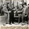 Publicity photo of Milton "Zeppo" Marx, Julius "Groucho" Marx, Leonard "Chico" Marx, and Arthur "Harpo" Marx in the motion picture The Cocoanuts.