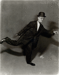 Publicity photo of unidentified man from the stage production Music Box Revue.