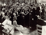 Rudy Vallee singing to Sonja Henie in the motion picture Second Fiddle