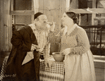 Rudolph Schildkraut and Rosa Rosanova in the motion picture His People.