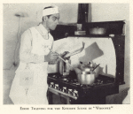 Eddie [Cantor] training for the kitchen scene in Whoopee.