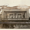 Outdoor diorama of set that reads "Anne Nichols' Abie's Irish Rose Republic Theatre"