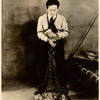 Harry Houdini in the motion picture "The Grim Game"