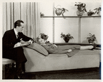 Gertrude Lawrence and Richard Hale in Lady in the Dark.