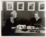 Margaret Dale and Gertrude Lawrence in Lady in the Dark.