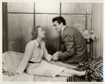 Gertrude Lawrence and Victor Mature in Lady in the Dark.