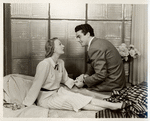 Gertrude Lawrence and Victor Mature in Lady in the Dark.