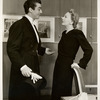 Victor Mature and Gertrude Lawrence in Lady in the Dark.
