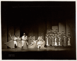 "Gertrude Lawrence, Victor Mature and ensemble in Lady in the Dark."