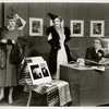 "Margaret Dale, Natalie Schafer and Gertrude Lawrence in Lady in the Dark."