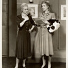 Margaret Dale and Natalie Schafer in Lady in the Dark.