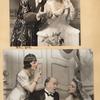 Top: William Gaxton and Irene Bordoni in the stage production Louisiana Purchase; Bottom: Irene Bordoni, Victor Moore, and Vera Zorina in the stage production Louisiana Purchase