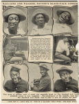 Williams and Walker Nature's Black-Face Comedians in a Series of Specially Posed Facial Stunts