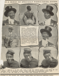 Williams and Walker Nature's Black-Face Comedians in a Series of Specially Posed Facial Stunts