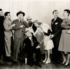 Benny Baker and Patricia Neal (extreme right), Chili Williams (center), Sid Melton (next to Neal) in Bigger Than Barnum. Boston