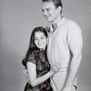Publicity photo of Nancy Kwan and James Olson in the touring company stage production The World of Suzie Wong.