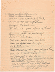 Holograph lyrics to "Brother Can You Spare a Buck" by "Yip" Harburg