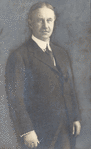 Full-length portrait of Edward F. Albee