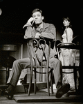 Richard Chamberlain and Mary Tyler Moore in the stage production Breakfast At Tiffany's