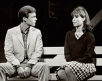 Richard Chamberlain and Mary Tyler Moore in the stage production Breakfast At Tiffany's