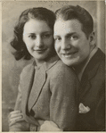 Publicity photo of Barbara Stanwyck and Frank Fay in the stage production Tattle Tales