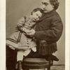 Edwin Booth with daughter Edwina