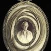 Locket containing Edwin Booth's portrait and lock of hair