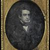Framed oval daguerreotype of Edwin Booth