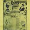 Silk souvenir program for special production of Macbeth with Edwin Booth and Helena Modjeska, English's Opera House Indianapolis