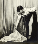 Gypsy Rose Lee demonstrating her act