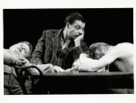 Roger Robinson (center) and unidentified actors in the stage production The Iceman Cometh