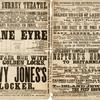 Jane Eyre playbill for the Surrey Theatre, December 28, 1867