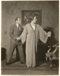 William Harrigan and Ann Shoemaker in the stage production The Great God Brown