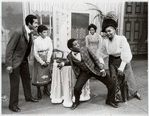 Terrence Emanuel, Chip Fields, Grenoldo Frazier, Mary Louise and Pearl Bailey in the 1975 Broadway revival of Hello, Dolly!