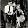 Don Appell, Jerry Herman and Hermione Gingold during rehearsals for the stage production Milk and Honey
