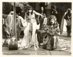 Theda Bara and cast members in the motion picture Cleopatra.