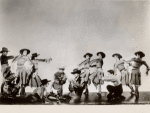 Erich Hawkins, Eugene Loring, Lew Christensen in  a scene from Billy the Kid.