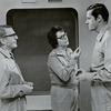 David Wayne, Kate Reid and Arthur Hill in the motion picture The Andromeda Strain.