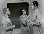 David Wayne, Kate Reid and Arthur Hill in the motion picture The Andromeda Strain.